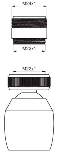 Аэратор Rubineta UNI 636714