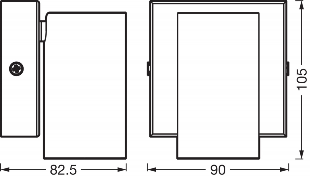 Спот Osram Octagon 1x3,4 Вт GU10 черный