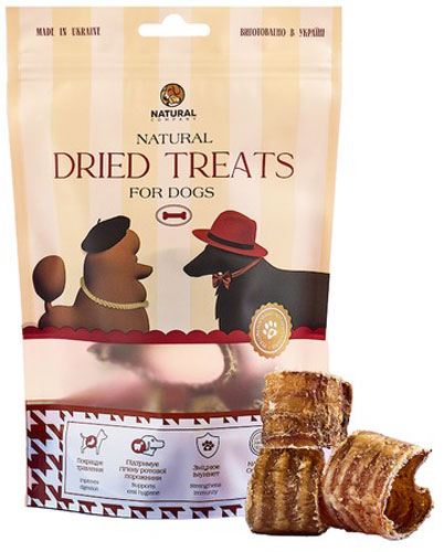 Лакомство Naturall трахея говяжья для собак 100г (4820241160099)