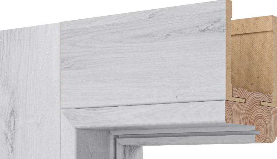 Перемычка Гранд Lux + ХДФ 600x38 мм нордик