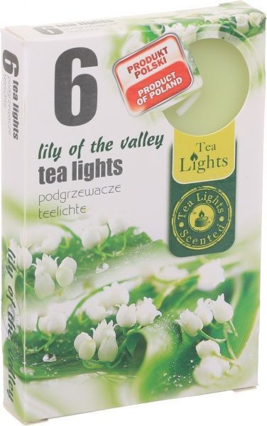 Свеча ароматизированная Ландыш 6 шт. Admit