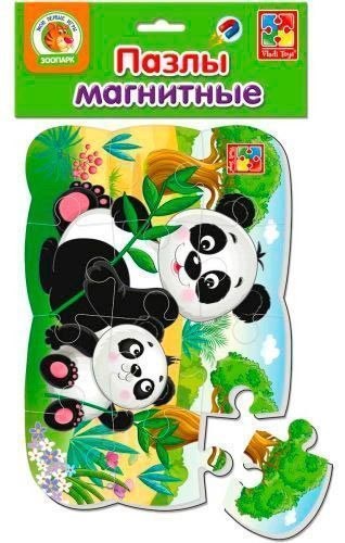 Пазлы магнитные Vladi Toys VT3205-80