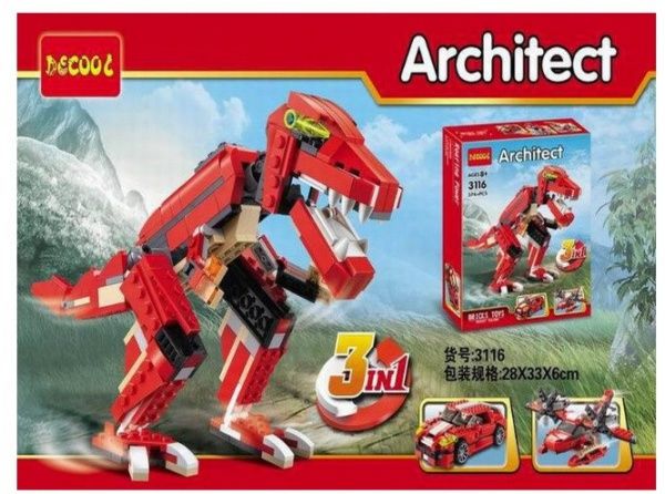 Конструктор Decool 3 в 1 3116