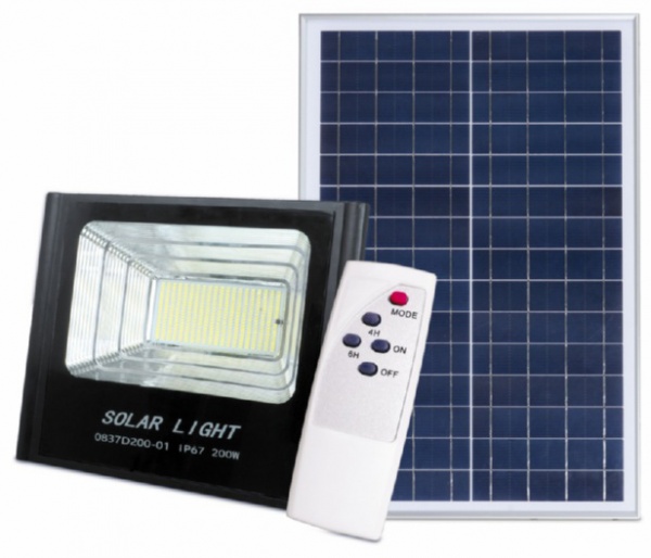 Светильник светодиодный AllTop 0837D200-01 200 Вт черный 