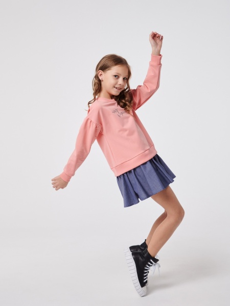 Платье Smil 120346 р.116 коралловый 