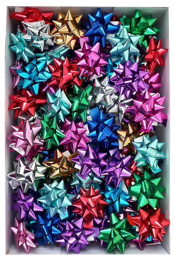 Бантик Гелексі металік 6 см асортимент