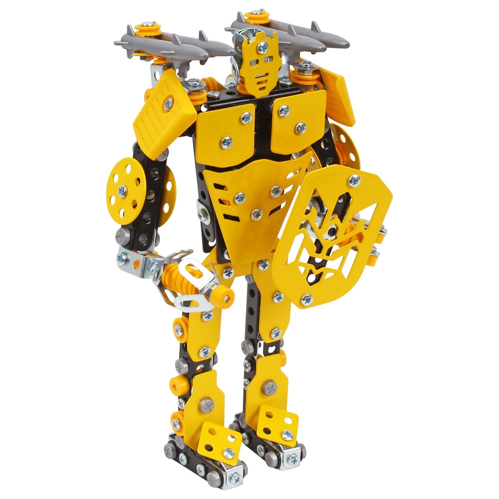 Конструктор металлический ТехноК Робот и дрон 0136