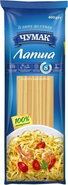 Макароны Чумак 400 г Лапша 