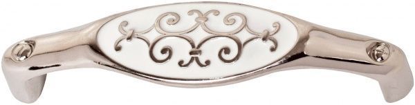 Мебельная ручка 128 мм никель Bosetti Marella 36658