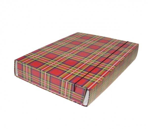 Папка-короб на резинке А4 40 мм в ассортименте iTEM