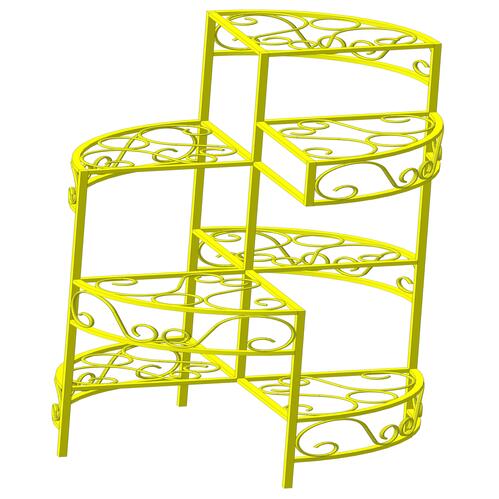 Подставка для цветов круглая 47х47x109,1 см 