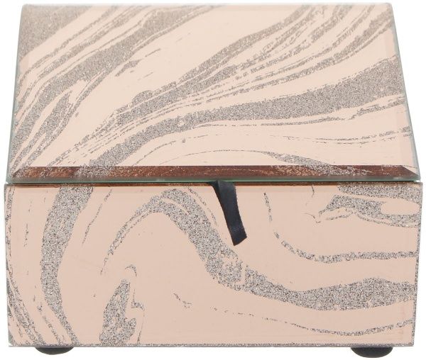 Сундучок Звездная пыль 13x6x13 см бронзовый