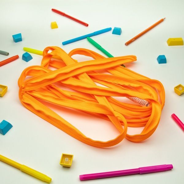 Пенал-косметичка Neon Jumbo Crazy Orange ZTJ-NN-4 Zipit помаранчевий