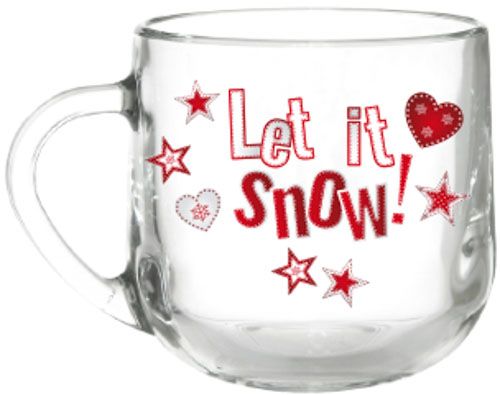 Чашка Let it snow 300 мл Galleryglass
