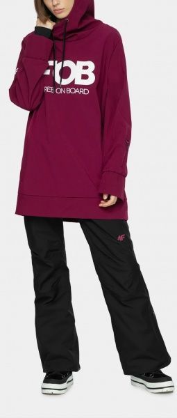 Куртка 4F H4Z20-SFD004-60S L темно-червоний