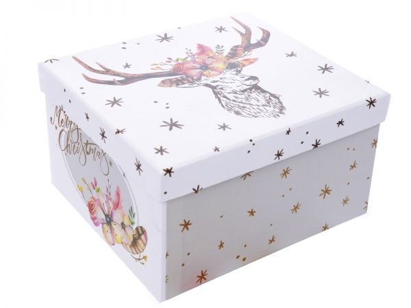 Чашка для чая Christmas deer белая 600 мл. 924-451 Lefard