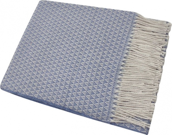 Плед Валенсія МІА 140x200 см блакитний Vladi 