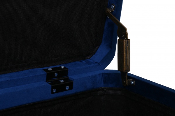 Скриня-пуф Marseille 110х42х42 см синій 