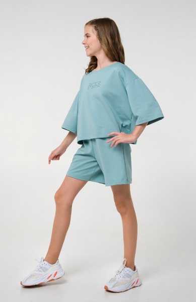 Комплект для девочек Smil 117337 р.158 ментоловый 