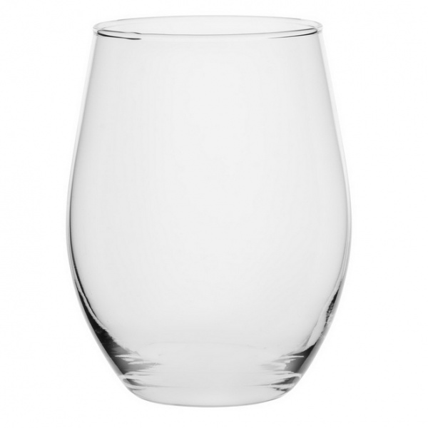 Ваза скляна Тюльпан прозора H125/D76 12,5 см 