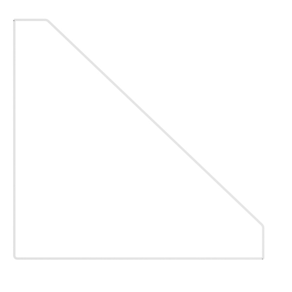 Кронштейн для полок Valore Треугольник Loft Sw-T-21