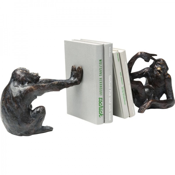 Статуетка Книготримач Monkey 17х20х10 см (63924) KARE Design