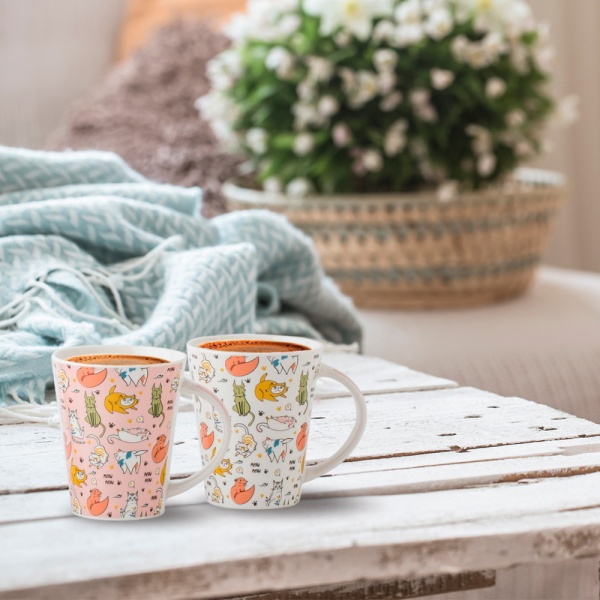 Чашка Цветное чудо 360 мл VT-C-158360 Vittora