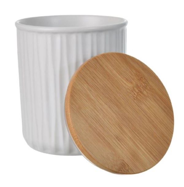 Ємність для зберігання Smart Kitchen by Flamberg Kanto 11,8х10,3 см біла