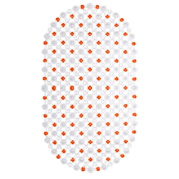 Килимок для ванної Arino помаранчевий