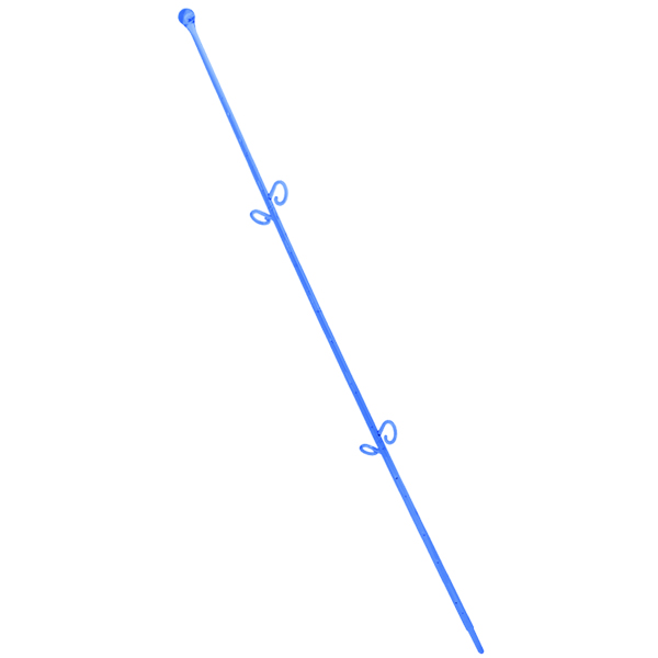 Опора пластикова Алеана Сфера для орхідей синій прозорий PS 114044