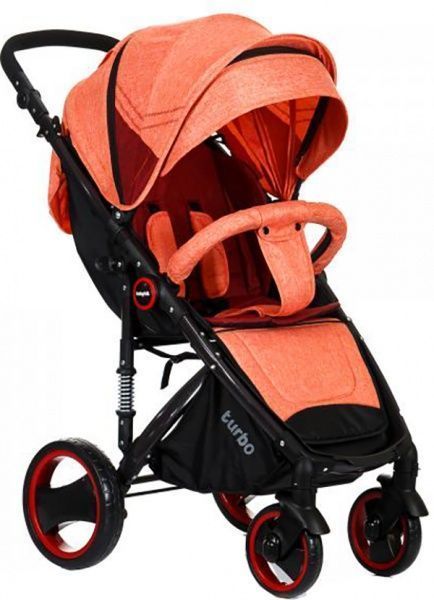Коляска прогулочная Babyhit Turbo Coral Коралловый 71234 