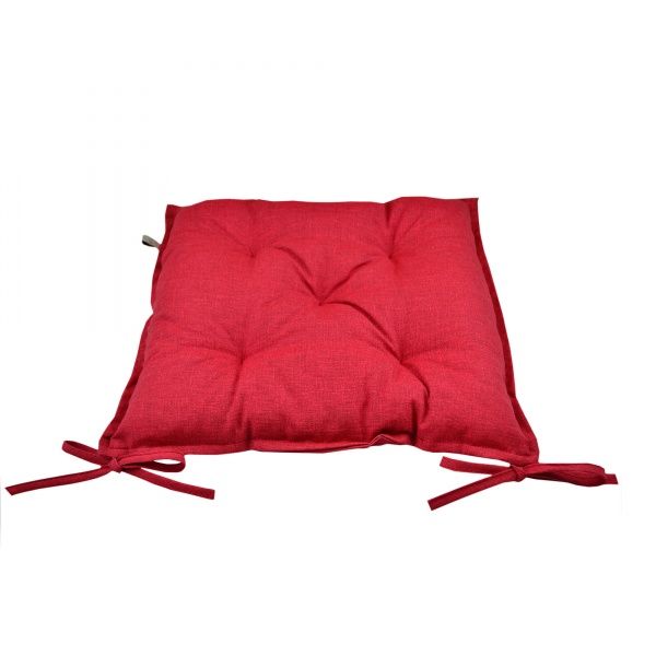 Подушка на стілець РОУЗ червона 40х40 см La Nuit