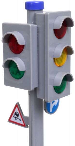 Ігровий набір Shantou міський світлофор 8.5х14х23 см блакитний 666-03Q