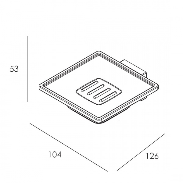 Мильниця Imprese Bilovec 111255B чорний