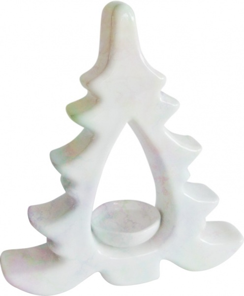 Статуэтка-подсвечник Елочка с сиянием 16x4,5x17,5 см 1413-17,5 Eterna