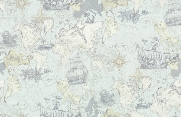 Обои виниловые на флизелиновой основе Vinil Одиссея декор ЭШТ 5-1539 1,06x10,05 м 