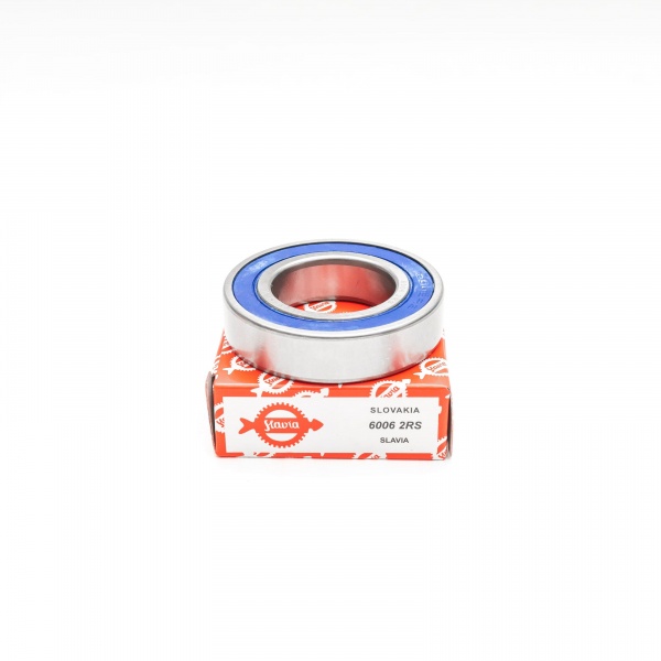Підшипник SLAVIA радіальний кульковий 6006 2RS (ДСТУ 7507)