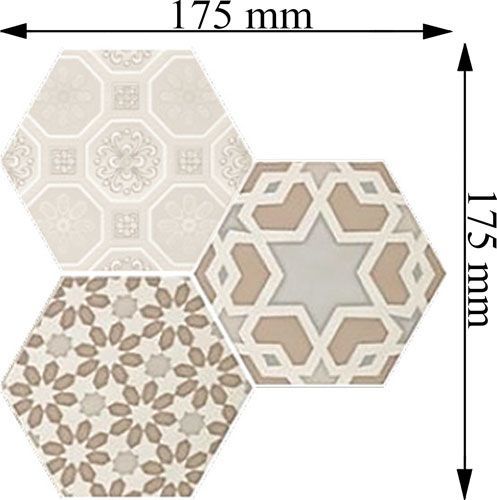 Плитка Cifre Водевіль айворі декор 17,5x17,5 