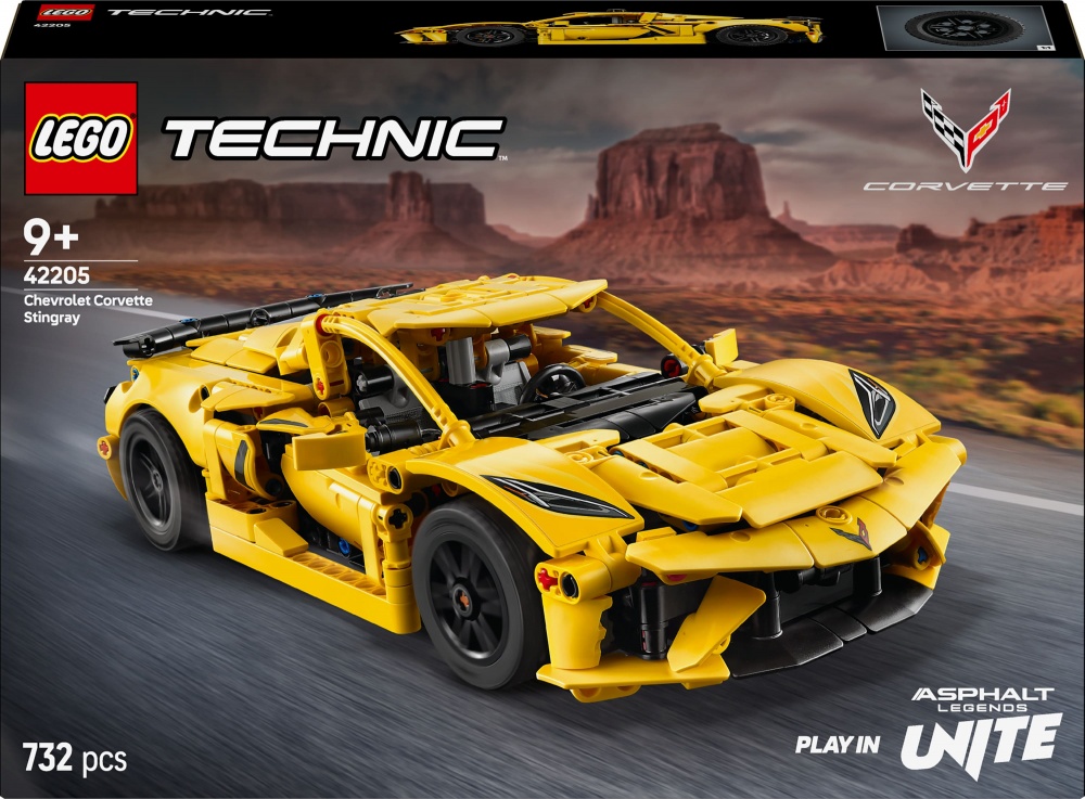 Конструктор LEGO Technic Chevrolet Corvette Stingray 42205