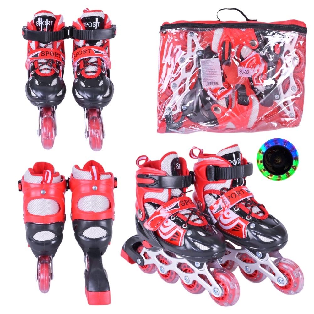 Роликові ковзани Shantou S RL25504 р. 30-33 в асортименті