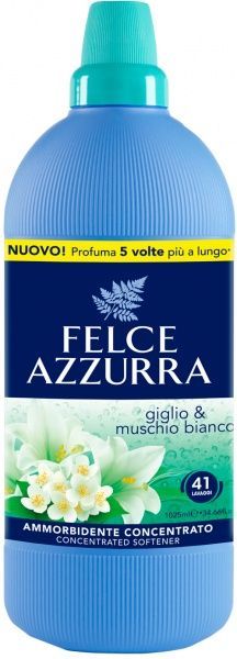 Кондиціонер для білизни Felce Azzurra Giglio & Muschio bianco 1,025 л