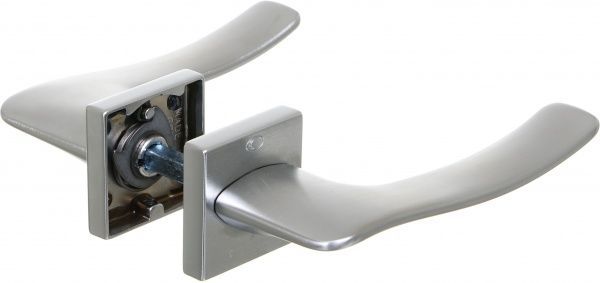 Ручка на розетці Convex 1765 матовий хром