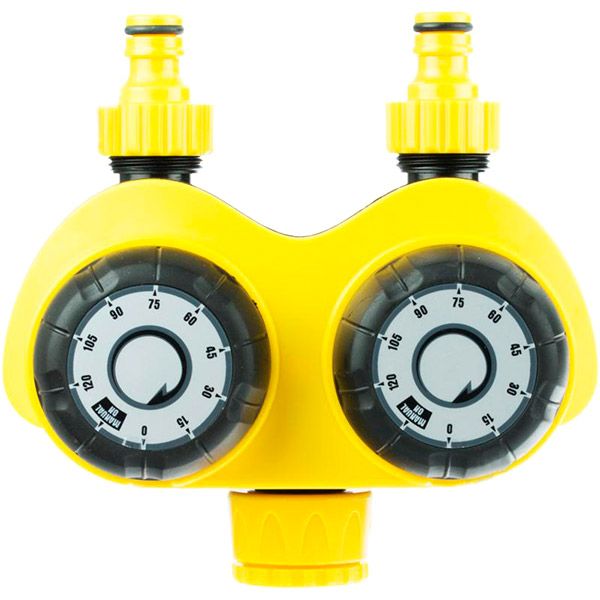 Таймер механический Expert Garden для полива 2-х канальный DY912