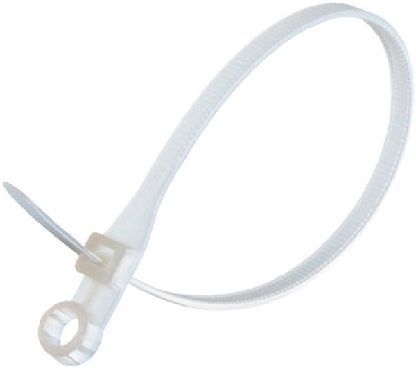 Стяжка под шуруп EMT 200х4,3 мм 100 шт. белый 