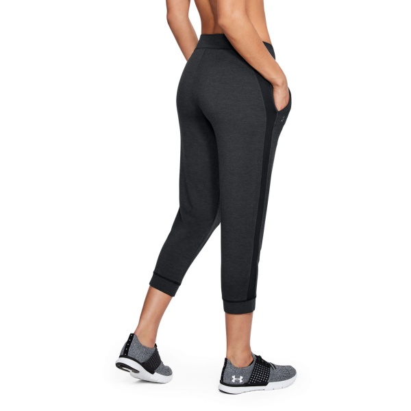 Лосини Under Armour Featherweight Fleece Crop 1309708-001 р.M чорний