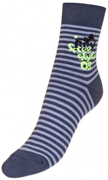 Шкарпетки дитячі Conte-Kids TIP-TOP 208 р.24 темний джинс 