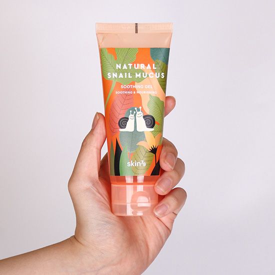 Гель Skin79 Natural Snail Mucus Soothing Gel с муцином улитки 100 г