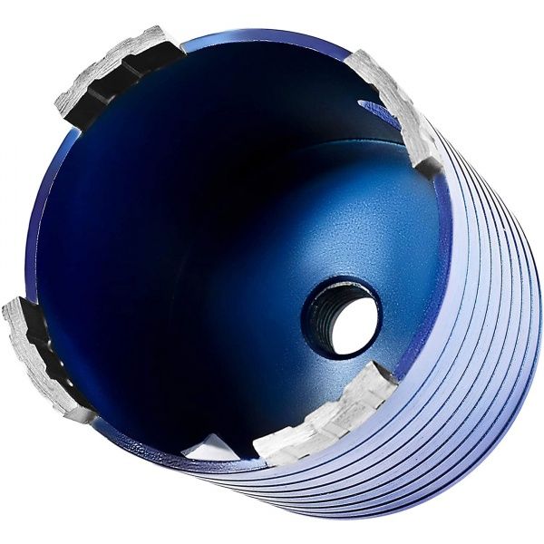 Коронка алмазна S&R 82 мм для залізобетону, бетону, цегли 254001082