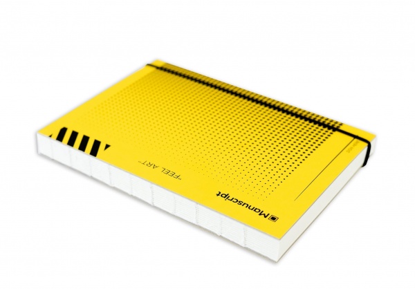 Скетчбук Manuscript Off-yellow Dot Plus А5 160 аркушів 