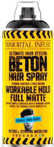 Спрей-догляд Immortal Infuse Beton Hair Spray Full Matte 